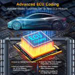 FOXWELL NT909 Professional-Grade OBD2 Scanner Advanced ECU Coding & Bidirectional Diagnostic Tool 30+ Service - Imagen 5