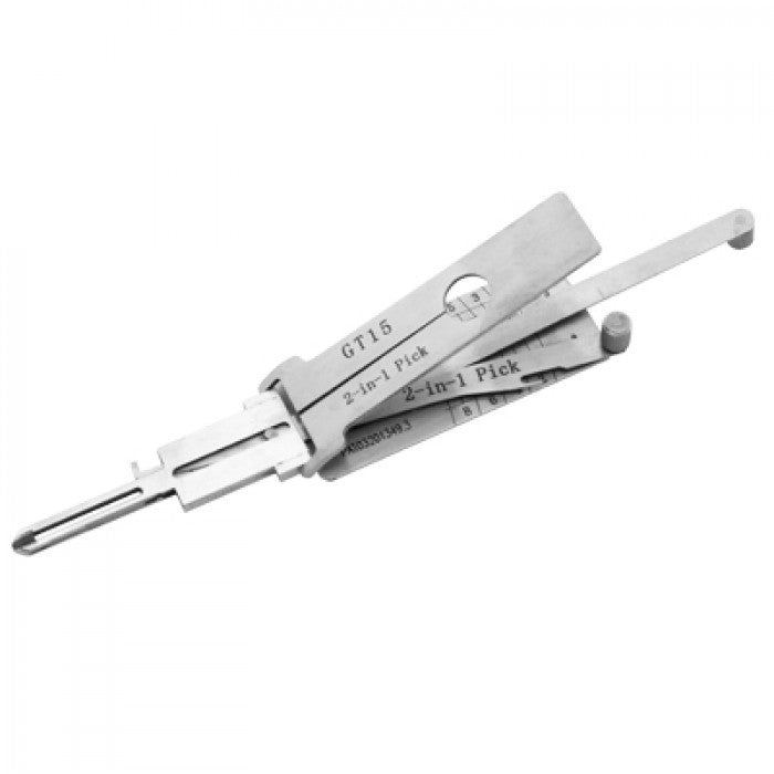 LISHI GT15 2 In 1 Auto Car Door Lock Tool Reader For Fiat/ old Ferrari /Alvor 1 LISHI GT15 2 In 1 Auto Car Door Lock Tool Reader For Fiat/ old Ferrari /Alvor - Image 1