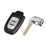 Car Remote Key Replacement for A-udi A4L Q5 3 Buttons 10pcs/set - immagine 5