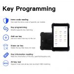 Humzor NexzPad With Bluetooth/WiFi Full System OBD2 8-inch Tablet Car Diagnostic Tool Key Programmer OBDII Car Repair Tool - Image 3