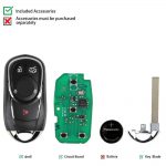 AUTEL IKEY OL004AL OL005AL Universal Smart Remote Key For Buick 4 Buttons/ 5 Buttons - 画像 (5)
