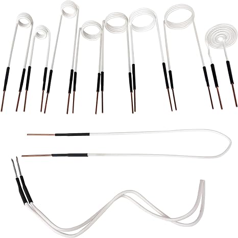 Induction Heater Coil Kit 10Pcs Induction Heater Preformed Coil for Magnetic Induction Heater 1 Induction Heater Coil Kit 10Pcs Induction Heater Preformed Coil for Magnetic Induction Heater - Image 1