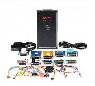 V87 Iprog+Pro Programmer with 7 Adapters, Probes Adapters, RDIF Adapter, PCF79xx SD Card Adapter