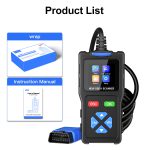 Jdiag T100 OBD2 Car Engine Scanner for All Cars Supports reading and clearing fault codes - 画像 (2)
