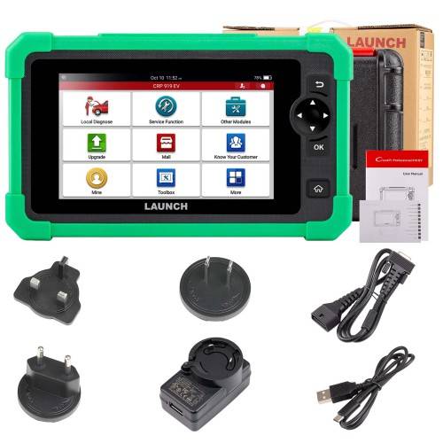 LAUNCH CRP919 EV Diagnostic Tool for Electric Vehicles New Energy Cars Supports ECU Coding 1 LAUNCH CRP919 EV Diagnostic Tool for Electric Vehicles New Energy Cars Supports ECU Coding - Image 1