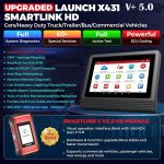 LAUNCH X431 PRO3S+Smartlink HD Heavy Duty Truck Diagnostic Scanner - 画像 (6)