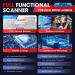 LAUNCH X431 PRO3S+Smartlink HD Heavy Duty Truck Diagnostic Scanner - 画像 (12)