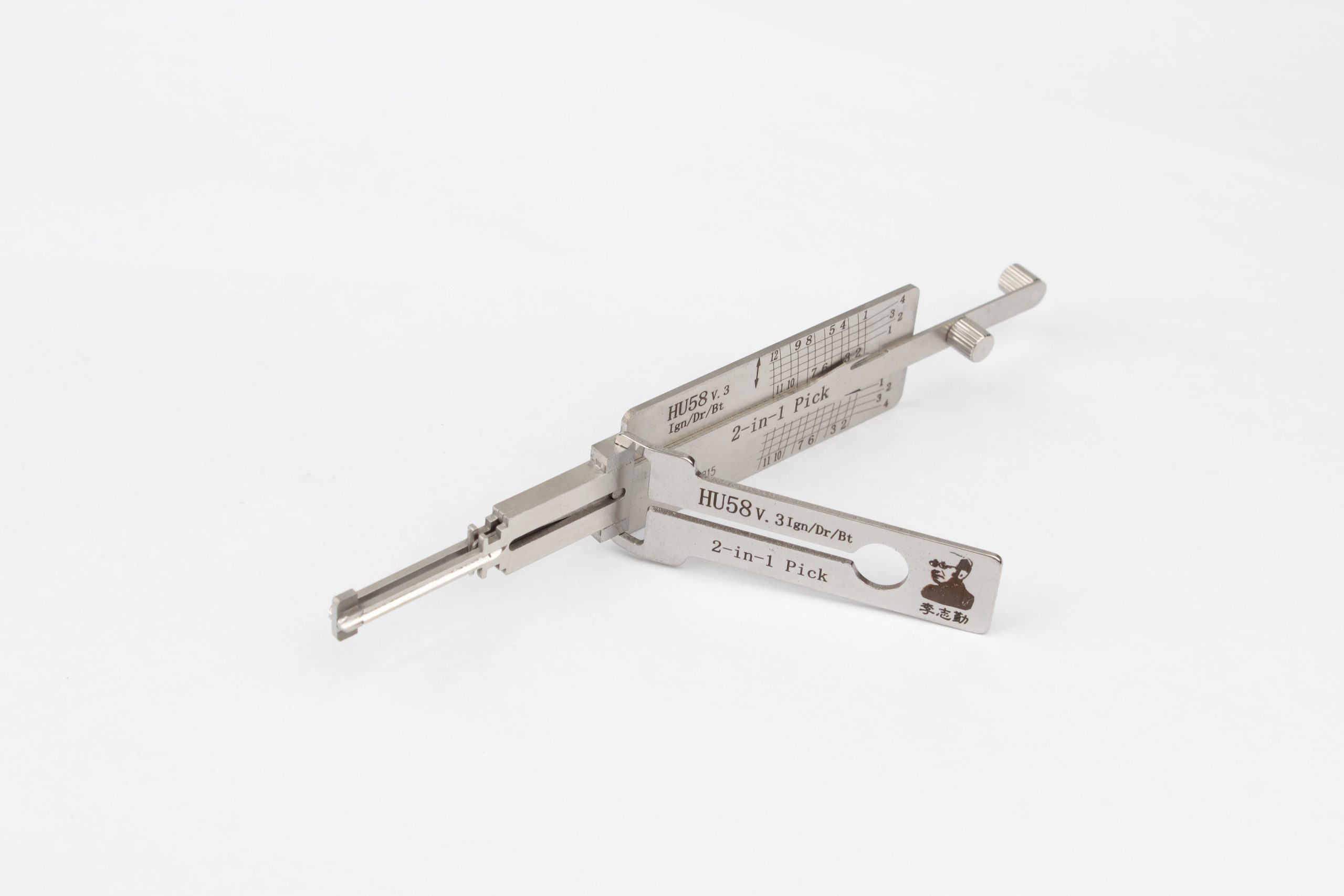 LISHI HU58 2-in-1 Auto Pick and Decoder For B-MW Auto Locksmith Pick 1 LISHI HU58 2-in-1 Auto Pick and Decoder For B-MW Auto Locksmith Pick - الصورة 1
