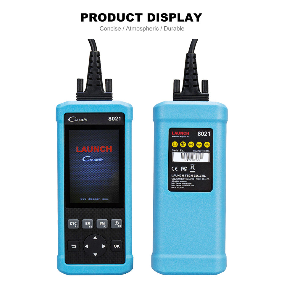 Launch CReader 8021 Full OBD2 Diagnostic Scanner With Battery Management System(BMS) Oil+SAS+EPB+ABS+SRS 1 Launch CReader 8021 Full OBD2 Diagnostic Scanner With Battery Management System(BMS) Oil+SAS+EPB+ABS+SRS - Imagen 1