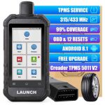 Launch Creader TPMS 5011 V2 TPMS Relearn Tool Activate 315/433MHZ Tire Pressure Sensors[Pre-order] - Image 9