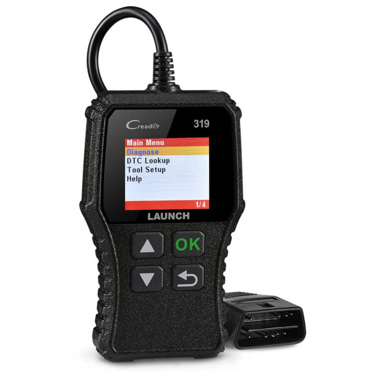 Launch X431 Creader 319 OBD2 Code Reader CR319 With Complete OBDII/EOBD Diagnostic Functions 1 Launch X431 Creader 319 OBD2 Code Reader CR319 With Complete OBDII/EOBD Diagnostic Functions - Imagem 1