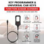 Launch X431 IMMO Key Programmer Remote Maker for Remote & Chip Generation with Super Chip and 4 Sets of Smart Keys - immagine 4