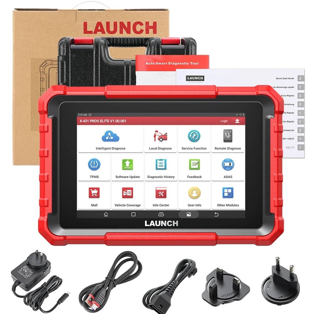 Launch X431 PROS Elite All System Bi-Directional Diagnostic Tool Supports FCA Autoauth 2 Year Upgrade Free 1 Launch X431 PROS Elite All System Bi-Directional Diagnostic Tool Supports FCA Autoauth 2 Year Upgrade Free - Imagem 1