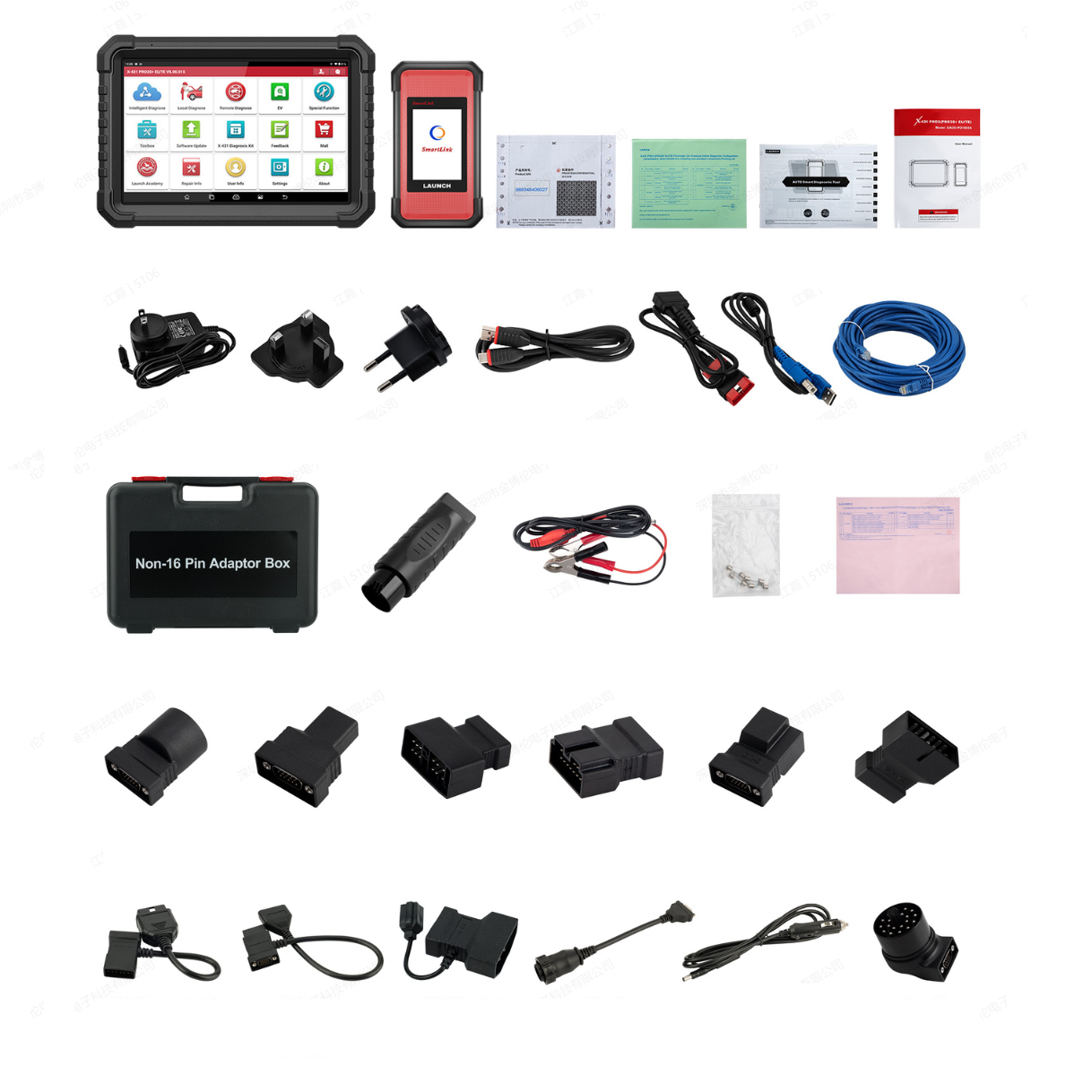 Launch X431 PRO3S+ ELITE Bi-Directional Scan Tool Online Coding 41+ Services AutoAuth FCA SGW 2 Years Upgrade 1 Launch X431 PRO3S+ ELITE Bi-Directional Scan Tool Online Coding 41+ Services AutoAuth FCA SGW 2 Years Upgrade - Imagem 1