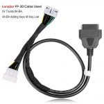 Lonsdor FP30 30 PIN 30-PIN Cable for Toyota 2022- 8A-BA and 4A-BA Proximity without PIN Code Works with K518ISE K518S AUTEL XHORSE X431 Tools - Imagen 2