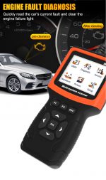 Car Fault Diagnostic Instrument M301 Engine Tester OBD2 Testing Tool Reading Code Card Abs Airbag - Image 6