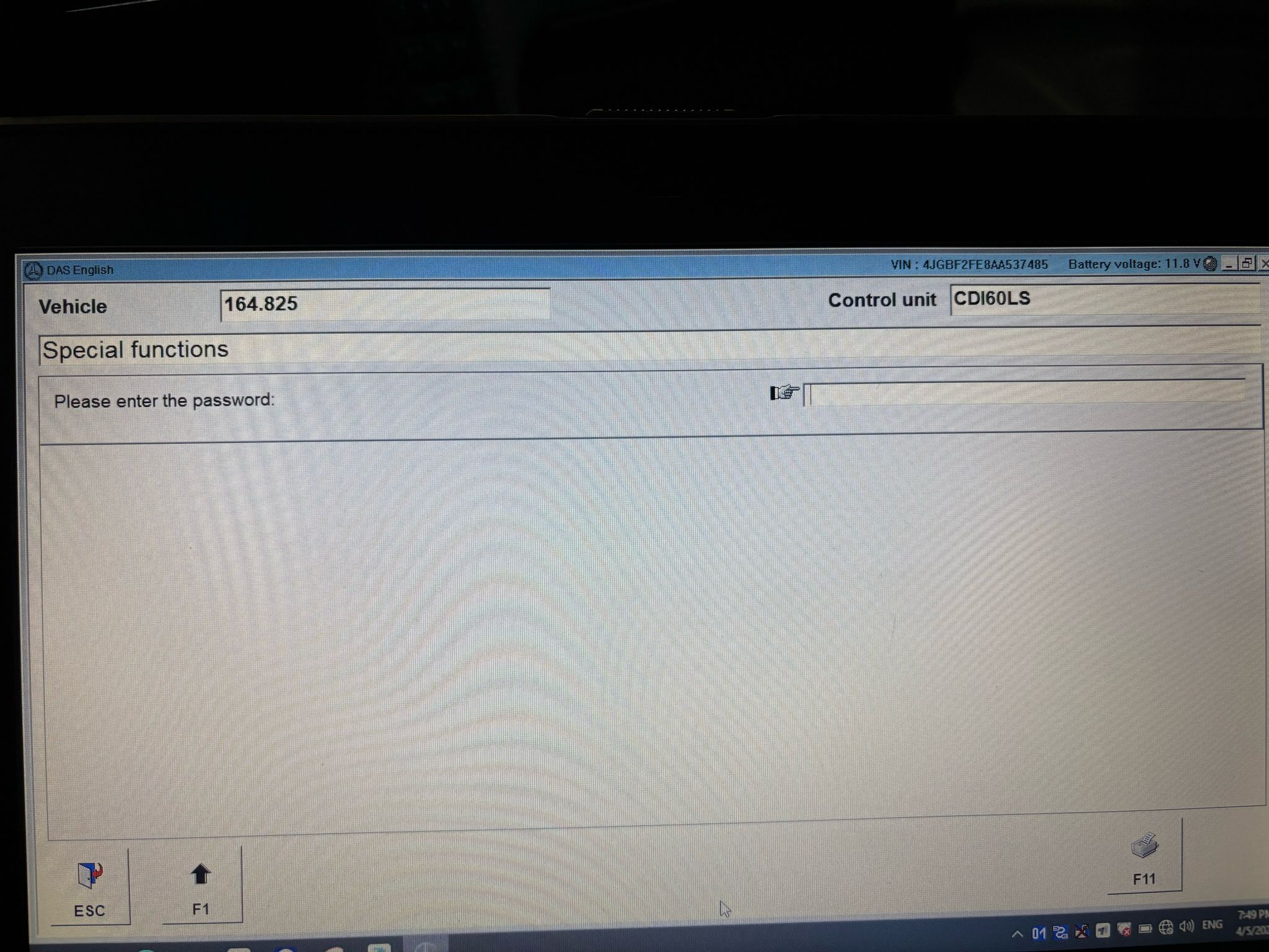 Mer.cedes-B.enz special function password 1 Mer.cedes-B.enz special function password - Image 1