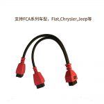 FCA 12+8 Adapter for  Fiat Chrysler and Jeep Work on MaxiSys/IM608 /Launch X431 V/ OBDSTAR - 画像 (2)