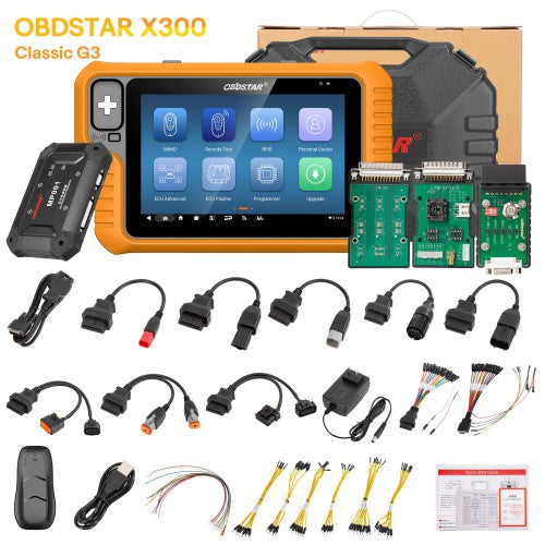 OBDSTAR X300 Classic G3 A1+A2 Key Programmer Built-in CAN FD DoIP 2-year Upgrade 1 OBDSTAR X300 Classic G3 A1+A2 Key Programmer Built-in CAN FD DoIP 2-year Upgrade - 画像 (1)