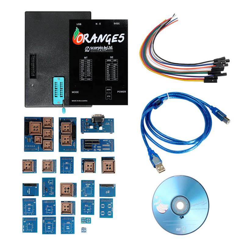 OEM Orange 5 Professional Programming Device With V1.34 Software & Full Adapters 1 OEM Orange 5 Professional Programming Device With V1.34 Software & Full Adapters - Imagem 1