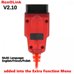 Renolink OBD2 Renault ECU Programmer V2.10 ECM UCH Key ECU Programmer Tool - Image 2