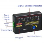 S03 4-Wire Oxygen Sensor Signal Simulator 0.2-0.8V Adjust Voltage for Auto OBD - immagine 8