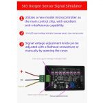 S03 4-Wire Oxygen Sensor Signal Simulator 0.2-0.8V Adjust Voltage for Auto OBD - immagine 2
