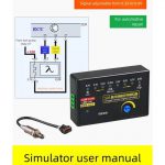 S03 4-Wire Oxygen Sensor Signal Simulator 0.2-0.8V Adjust Voltage for Auto OBD - immagine 3