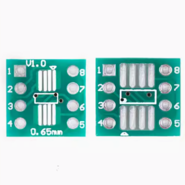 20x SOP8 SO8 SOIC8 TSSOP8 MSOP8 0.65mm 1.27mm to DIP8 2.54mm Adapter PCB YXQ 1 20x SOP8 SO8 SOIC8 TSSOP8 MSOP8 0.65mm 1.27mm to DIP8 2.54mm Adapter PCB YXQ – Image 1