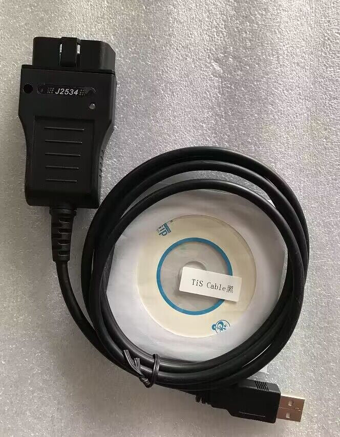 TIS Diagnostic Cable For Toyota Supports Diagnostics And Active Tests Cable OBD2 Diagnostic Cable 1 TIS Diagnostic Cable For Toyota Supports Diagnostics And Active Tests Cable OBD2 Diagnostic Cable - Imagem 1