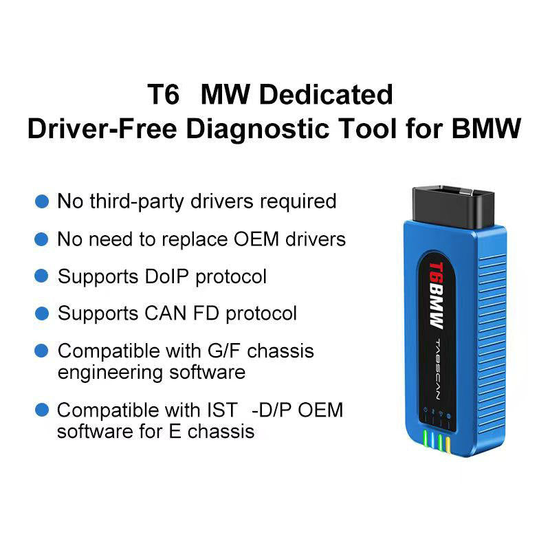 Tabscan T6BMW Dedicated Driver-Free Diagnostic Tool for BM-W cars diagnosis & programming - Image 5