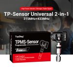 JDiag PS001 tire pressure system diagnosis supports 315MHz & 433MHZ sensors - Imagen 4