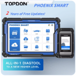 Topdon Phoenix Smart Full System Diagnostic Tool Supports ECU Online Programming - Imagem 2