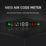 HUD Head-up Display For Tsla Model 3 Model Y Speed Turn Signal Power Car Air Code Meter - immagine 4