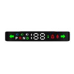 HUD Head-up Display For Tsla Model 3 Model Y Speed Turn Signal Power Car Air Code Meter - immagine 3