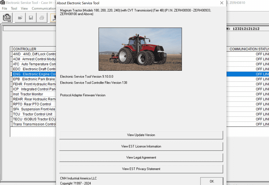 V9.9 version EST software for CNH DPA5 1 V9.9 version EST software for CNH DPA5 - 画像 (1)