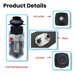 Diesel Heater 5KW All In One Car Heater with Remote Control and LCD – Image 3