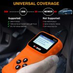 VXDAS NT210 OBD2 Scanner Car Diagnostic Scan Tool Check Engine Light Universal OBDII Code Reader, Smog Check of All CAN Fault Car After 1996 - Imagem 4