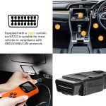 VXDAS NT210 OBD2 Scanner Car Diagnostic Scan Tool Check Engine Light Universal OBDII Code Reader, Smog Check of All CAN Fault Car After 1996 - Imagem 7
