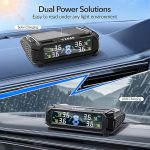 VXDAS Wireless Solar TPMS Tire Pressure Monitoring System with 4 Sensors & 4 Alarm Modes – Bild 4