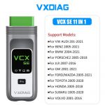 VXDIAG VCX SE DOIP Full Brands for JLR HONDA G-M V-W FORD MAZDA TOYOTA Subaru VOLVO BM-W BENZ PIWIS II - Image 2