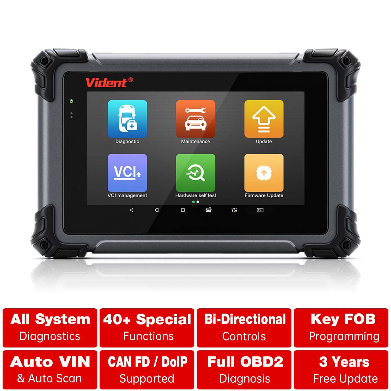 Vident iSmart800 Pro All System Diagnostic Scanner 40 Service 1 Vident iSmart800 Pro All System Diagnostic Scanner 40 Service - Imagem 1