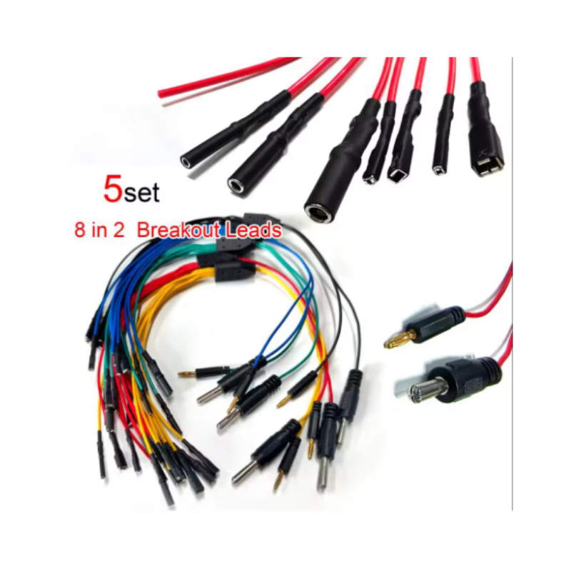 WOYO CTBC001 8-Way ECU Breakout Leads For Automotive Diagnostic Oscilloscope Line Cable DIY Connection 1 WOYO CTBC001 8-Way ECU Breakout Leads For Automotive Diagnostic Oscilloscope Line Cable DIY Connection - Imagem 1