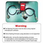 WOYO PL028 Automotive Diagnostic Tool Steering Wheel EPS Tester Compatible With Mercedes Benz Coupe & BMW MINI - immagine 6