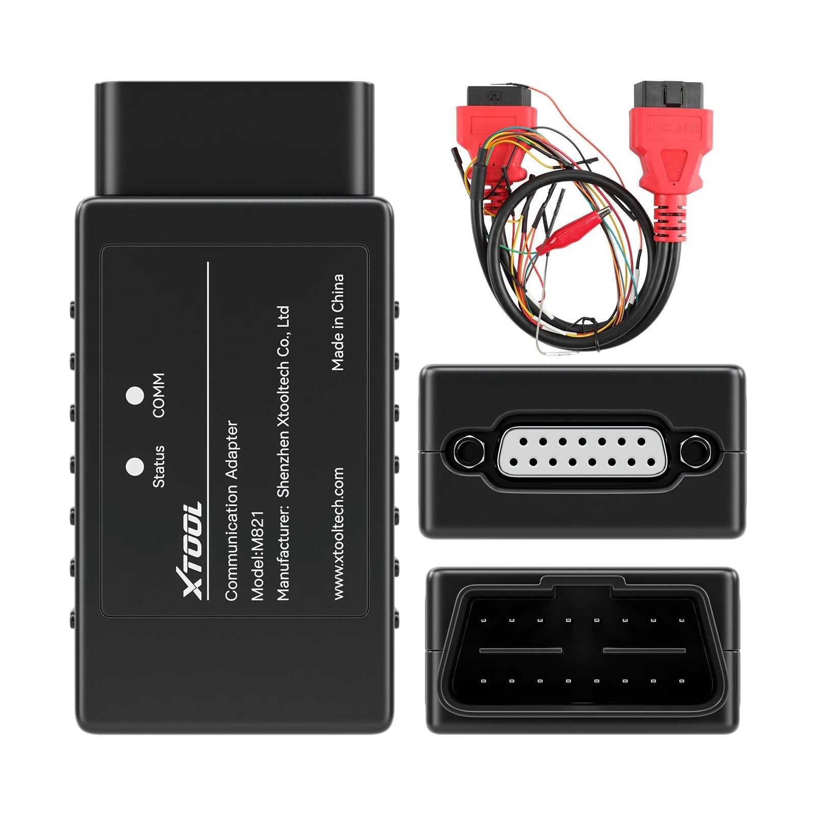 XTOOL M821 Adapter Benz All Keys Lost Fast Calculation Adapter for KC501/X100 Pad3/X100 Max Key Programmers 1 XTOOL M821 Adapter Benz All Keys Lost Fast Calculation Adapter for KC501/X100 Pad3/X100 Max Key Programmers - الصورة 1