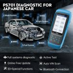 XTOOL PS701 Pro Auto Dianostic Tool with Bluetooth Bi-Directional Scanner for Japanese cars - Imagem 3