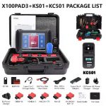 XTOOL X100 PAD3 Elite Professional Tablet Auto Key Programmer With KC100 All Key Lost - 画像 (2)