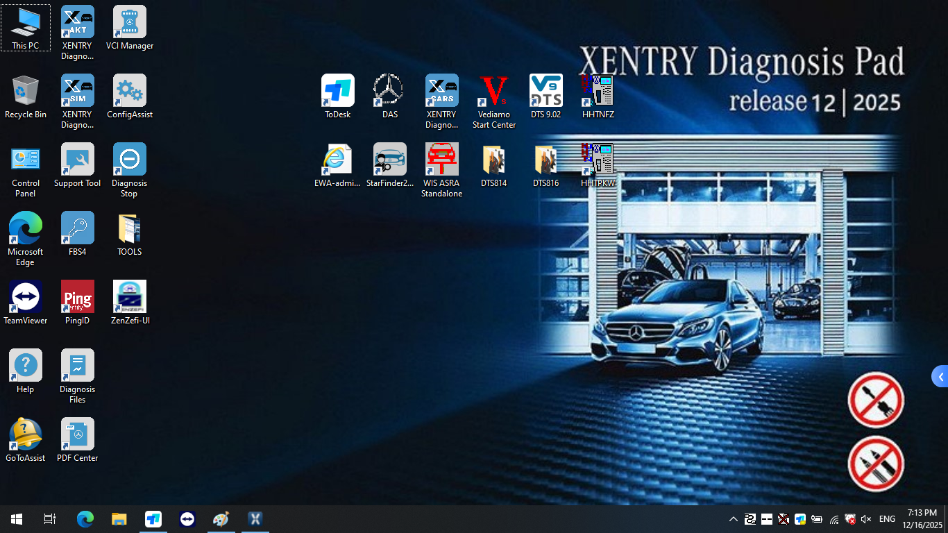 V2026.03 Benz Xentry Diagnostic & Programming Software For Mercedes installed in SSD/HDD 1 V2026.03 Benz Xentry Diagnostic & Programming Software For Mercedes installed in SSD/HDD - Image 1