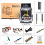 Xhorse Condor XC-MINI Plus II Key Cutting Machine Support Car Motorbike Household Keys - Imagem 10