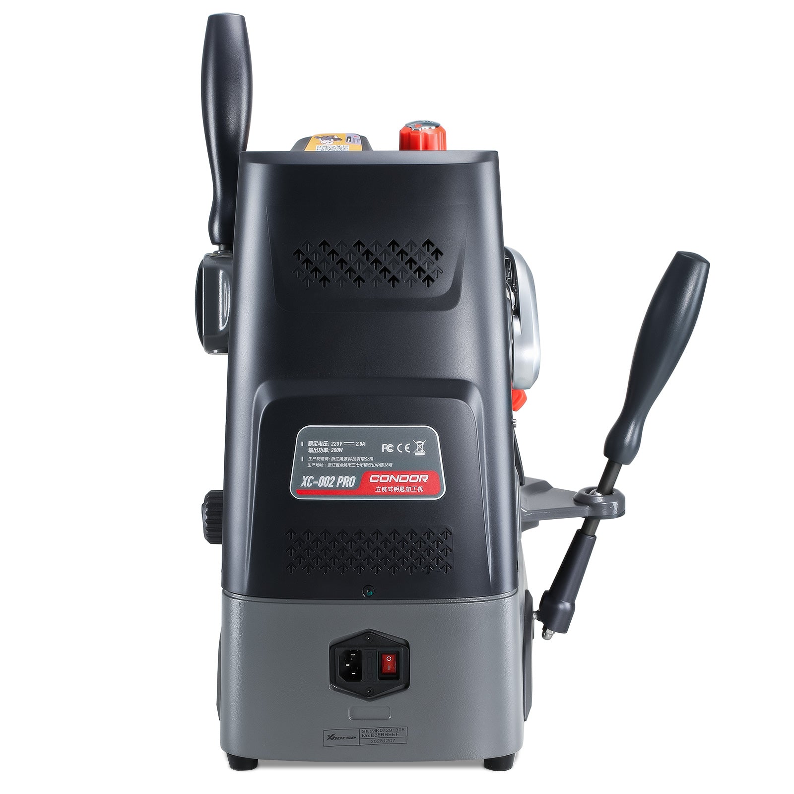 Xhorse Condor XC-002 Pro Key Cutter Battery-Free Manual Machine 2025 1 Xhorse Condor XC-002 Pro Key Cutter Battery-Free Manual Machine 2025 - 画像 (1)